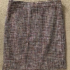 LOFT Tweed Pencil Skirt